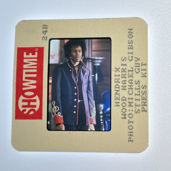 Showtime Press Kit Slide Hendrix Biography Wood Harris as Jimi Hendrix 2000 - Picture 1 of 5
